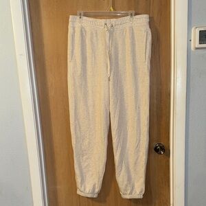 NWOT Aerie Light Beige Joggers